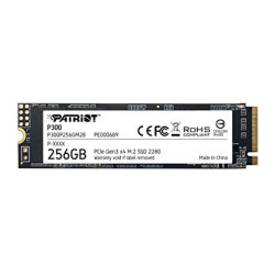 Ssd 256gb patriot p300 internal / m.2 pcie gen3 x4 nvme 1.3 / 2280