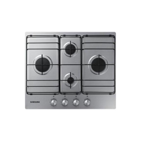 Piano cottura samsung na64h3110bs a gas acciaio inossidabile