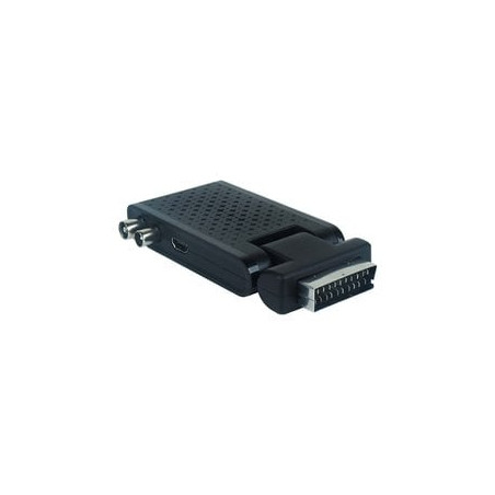 Mini decoder digitale terrestre majestic dec-663 nero [dec663scart]