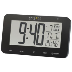 Orologio-sveglia explorer scientific rdp-1001 nero [rdc1004