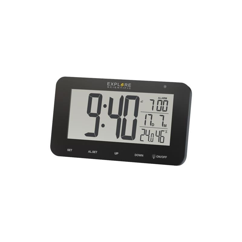 Orologio-sveglia explorer scientific rdp-1001 nero [rdc1004