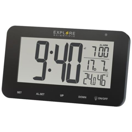 Orologio-sveglia explorer scientific rdp-1001 nero [rdc1004