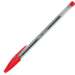 Scatola 50 sfera bic? cristal? medio 1.0mm rosso [8373619]