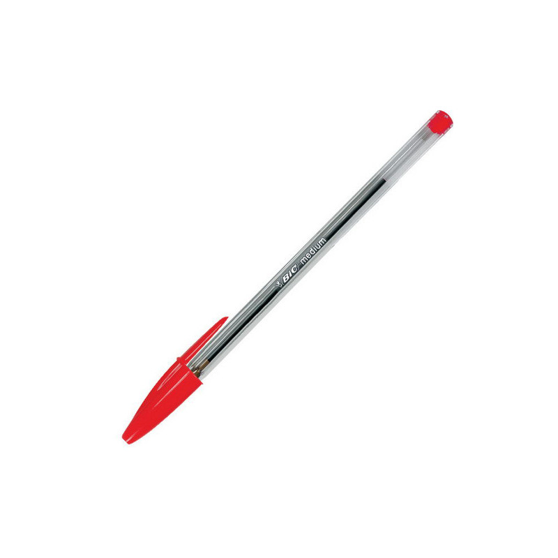 Scatola 50 sfera bic? cristal? medio 1.0mm rosso [8373619]