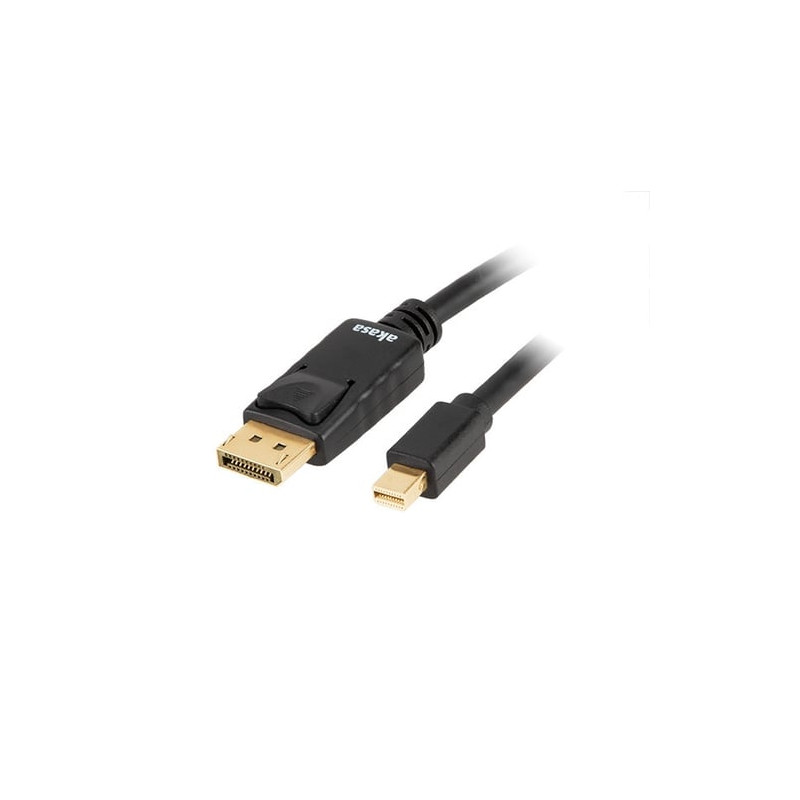 Cavo akasa mini displayport a displayport 1.4 2m [ak-cbdp22-20bk]