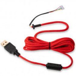Cavo glorious pc gaming race ascended cable v2 - crimson red