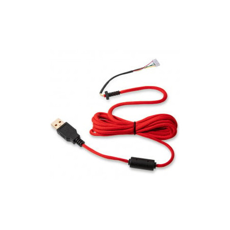 Cavo glorious pc gaming race ascended cable v2 - crimson red