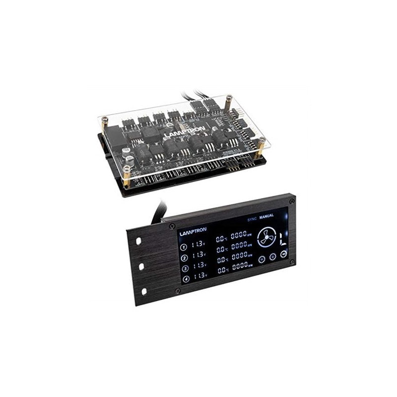 Controller ventola lamptron rw460 nero