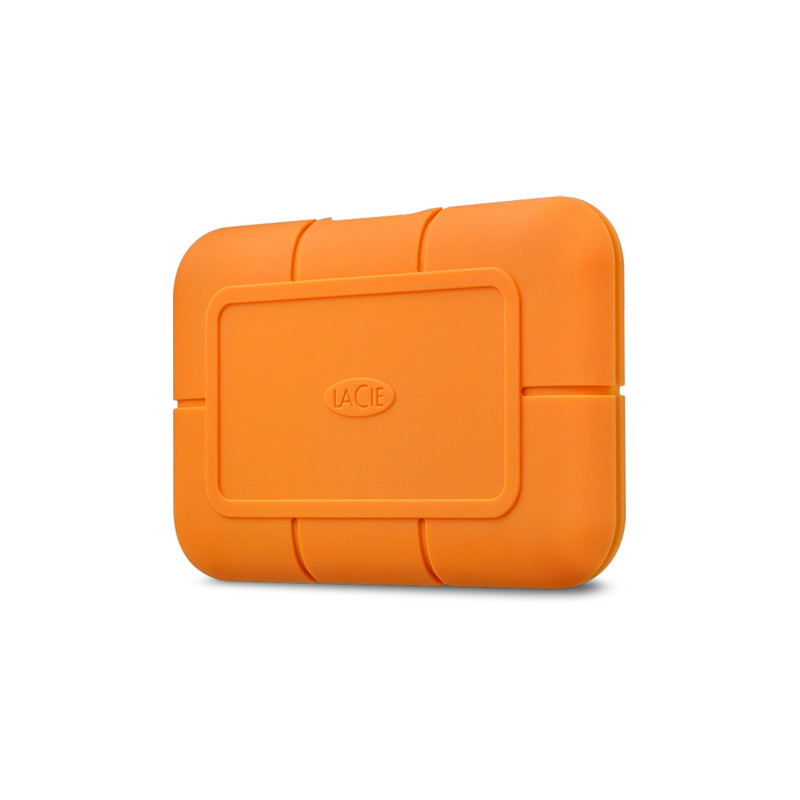 Ssd esterno 500gb lacie rugged usb-c arancione [sthr500800]