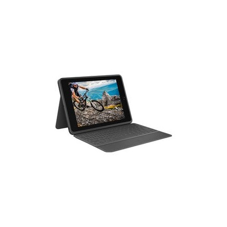 Custodia tablet logitech rugged folio per ipad (7a 8a generazione)