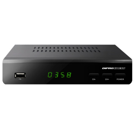 Decoder oem dvb-t2 h265/hevc 10bit pvr + rcu 2 in 1