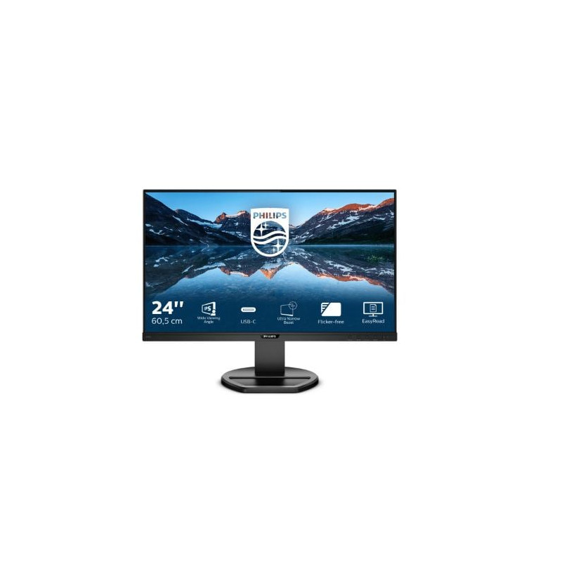Monitor led 23.8" philips b-line 243b9 full hd 1920x1080p