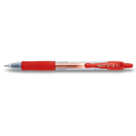 Penna sfera gel scatto g-2 rosso 0.7mm pilot [001522]