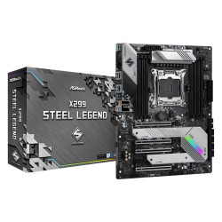 Scheda madre asrock x299 steel legend s.2066 retail [90-mxbbj0-a0uayz]