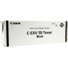 Toner originale canon c-exv 59 nero [3760c002]