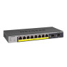 Switch netgear gs110tp ver. 3 poe/ge/ge/sma/08 - 8x poe, poe-budget