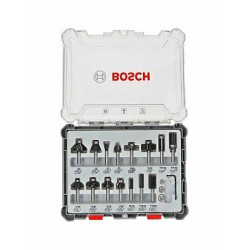 Set frese bosch milling set mixed 15 pezzi [2607017472]