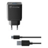 Alimentatore da rete cellularline usb-c 10w nero