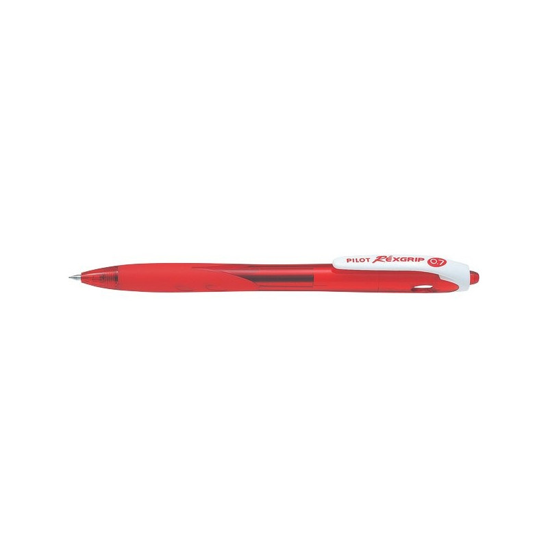 penna sfera scatto rexgrip begreen 0.7mm rosso pilot [040017]