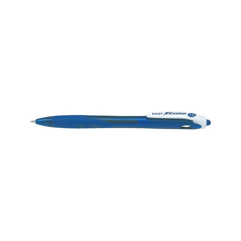 Penna sfera scatto rexgrip begreen 1.0mm blu pilot [040011]