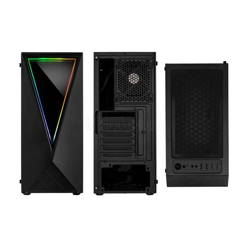 Case kolink void rgb midi-tower nero
