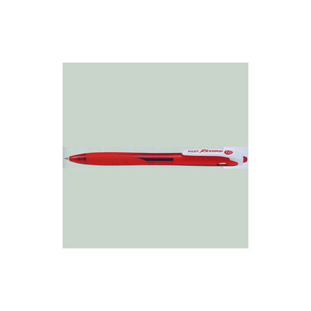 Penna sfera scatto rexgrip begreen 1.0mm rosso pilot [040012]