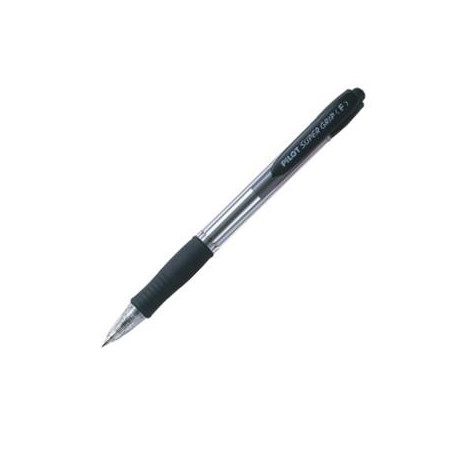 Penna sfera scatto super grip nero fine 0.7mm pilot [001531]