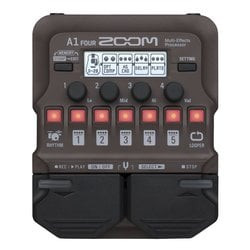 Pedaliera multieffetto zoom chitarre a1 four nero