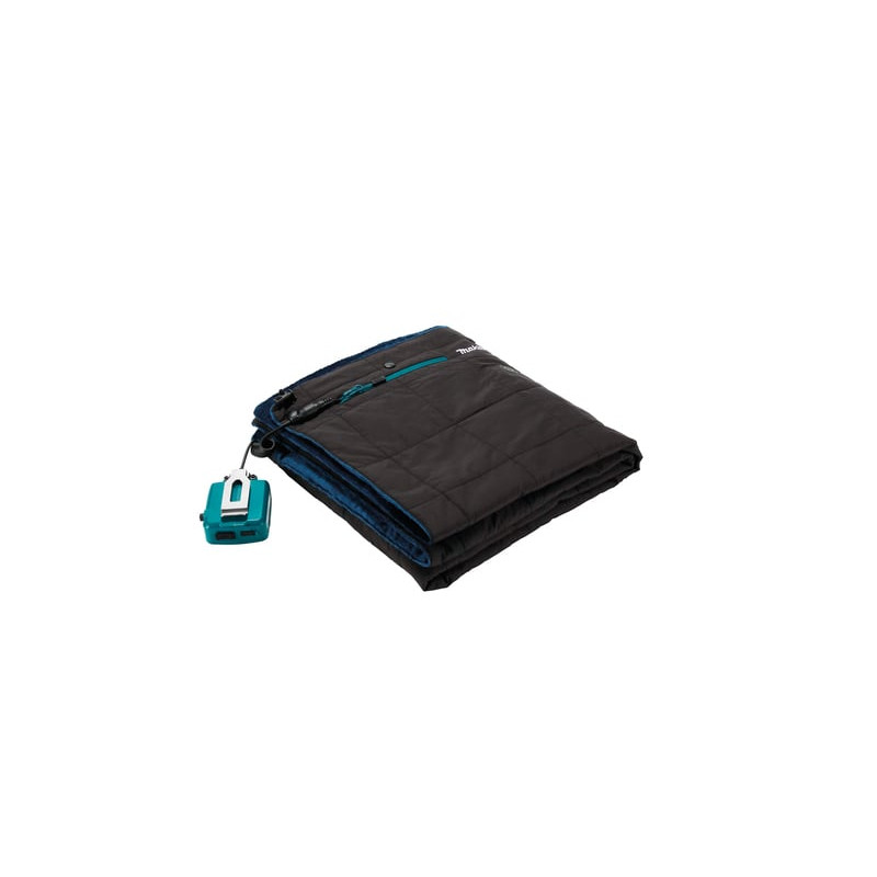Coperta elettrica makita dcb200a 70x140cm nero/blu [dcb200a]