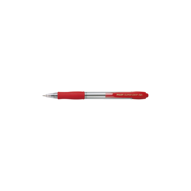 Penna sfera scatto super grip rosso m pilot [001442]