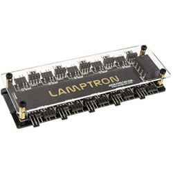Controllore ventole lamptron e rgb hub sp901-argb pwm - argb