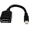 Adattatore hp 2my05aa displayport mini displayport m/f nero [2my05aa]