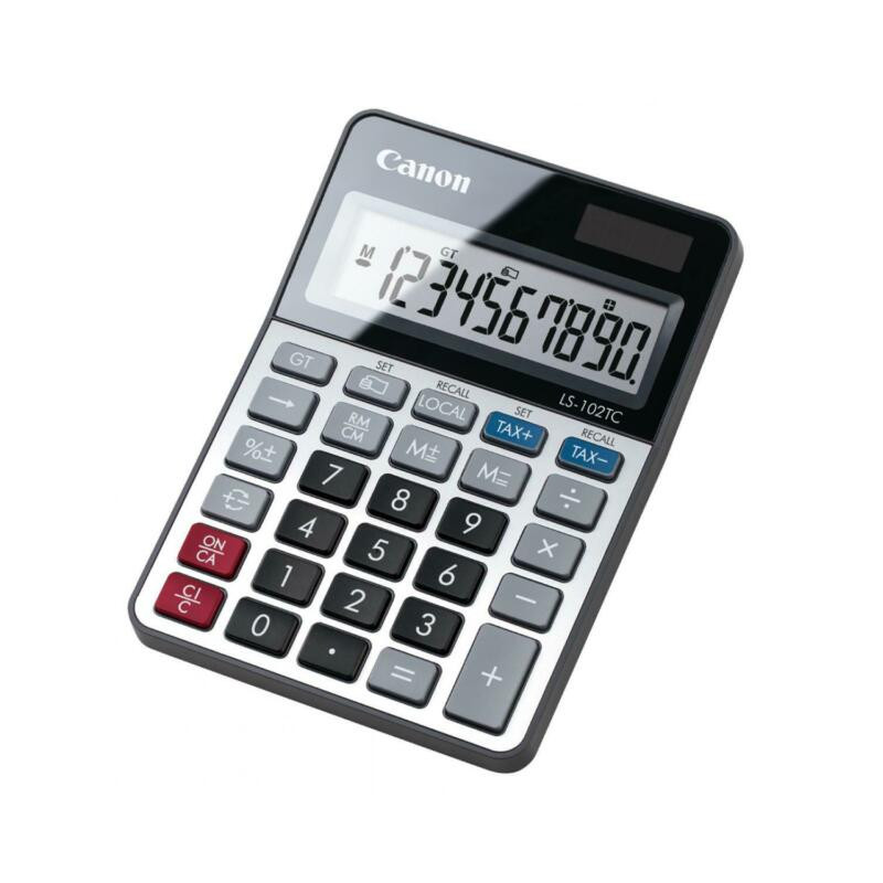 Calcolatrice canon ls-102tc 149x106x24mm a 10cifri verde [2471c001]