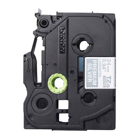Cassetta nastro brother tze-pr955 colore nastro: argento colore