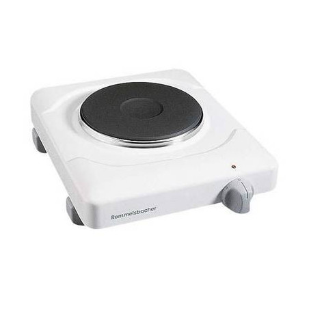Fornello elettrico rommelsbacher 1000w bianco [ths 1090]