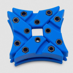 Ek water blocks ek-vardar x3m ammortizzatore pack blu