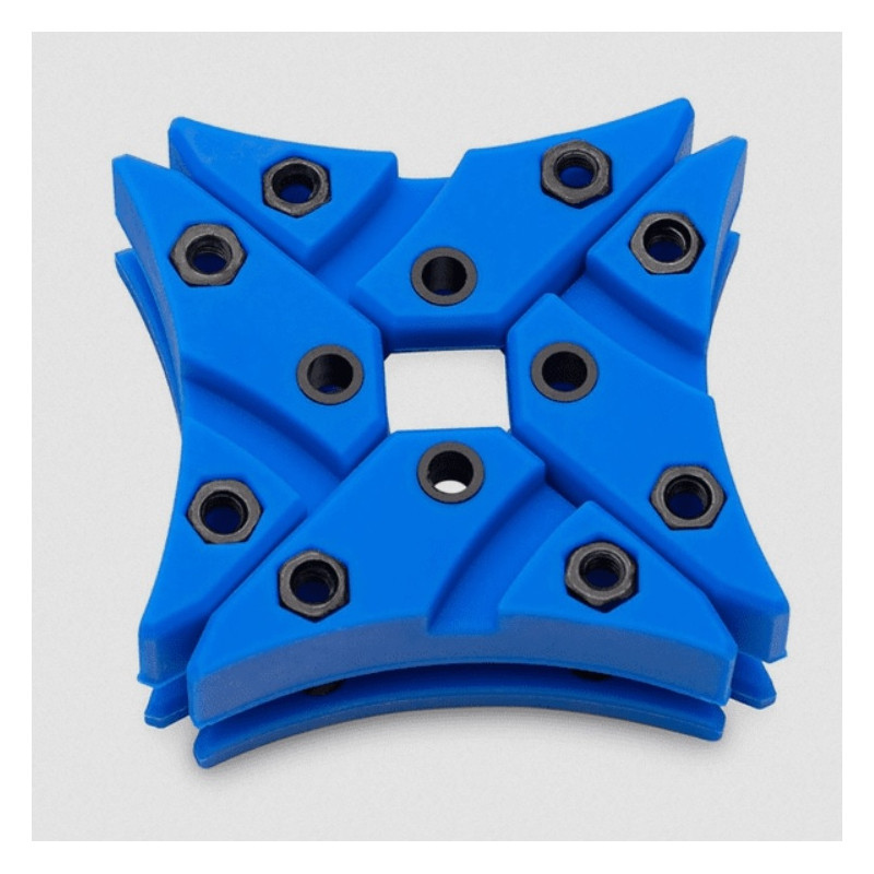 Ek water blocks ek-vardar x3m ammortizzatore pack blu