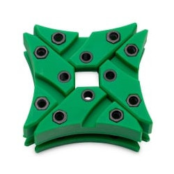 Fissazione ventole ek water blocks ek-vardar x3m 4pz verde