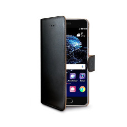 Custodia celly per huawei p10 plus nero [wally646]