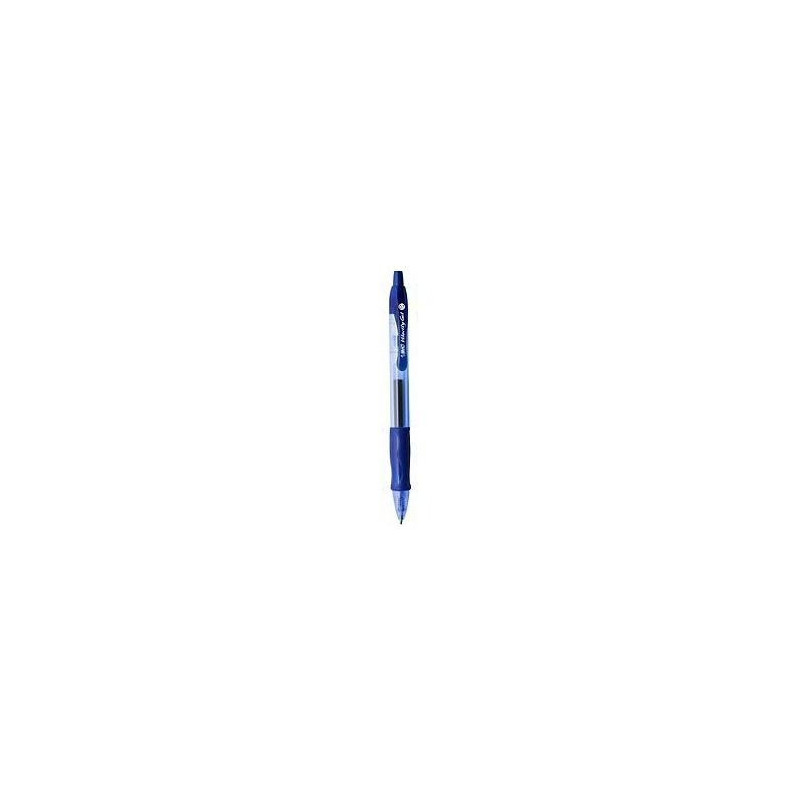 Scatola 12 penne sfera gel scatto velocity blu 0.7mm bic [829158]