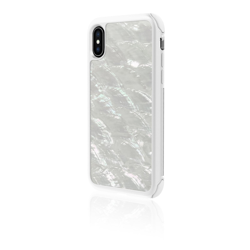 Custodia white diamonds per iphone xs/x bianca [1370tpc92]