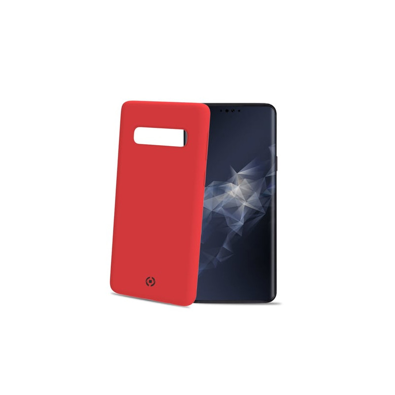 Celly feeling custodia per cellulare 15,5 cm (6.1") cover rosso