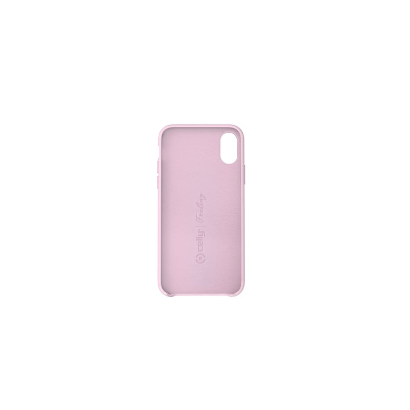 Celly feeling custodia per cellulare 15,5 cm (6.1") cover rosa