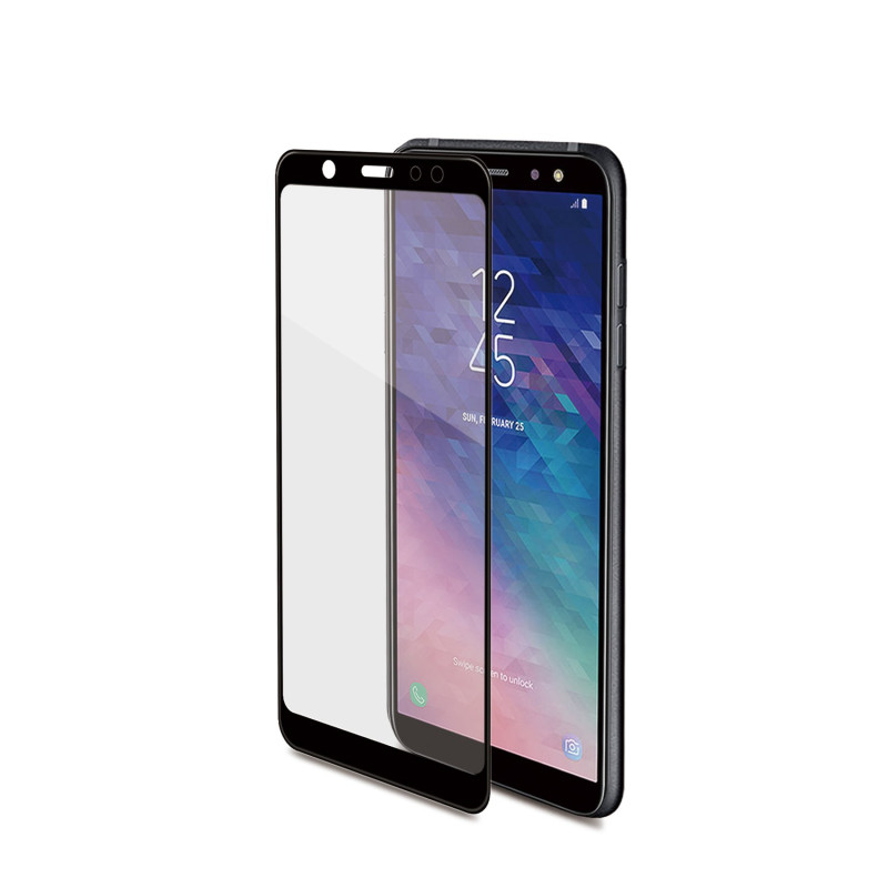 3d glass galaxy a6 plus(2018) black [3dglass738bk]