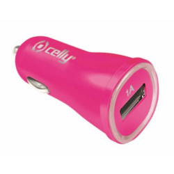 Alimentatore da auto celly ccusbpk rosa
