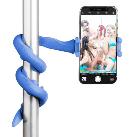 Selfie stick celly snake bastone per selfie universale blu