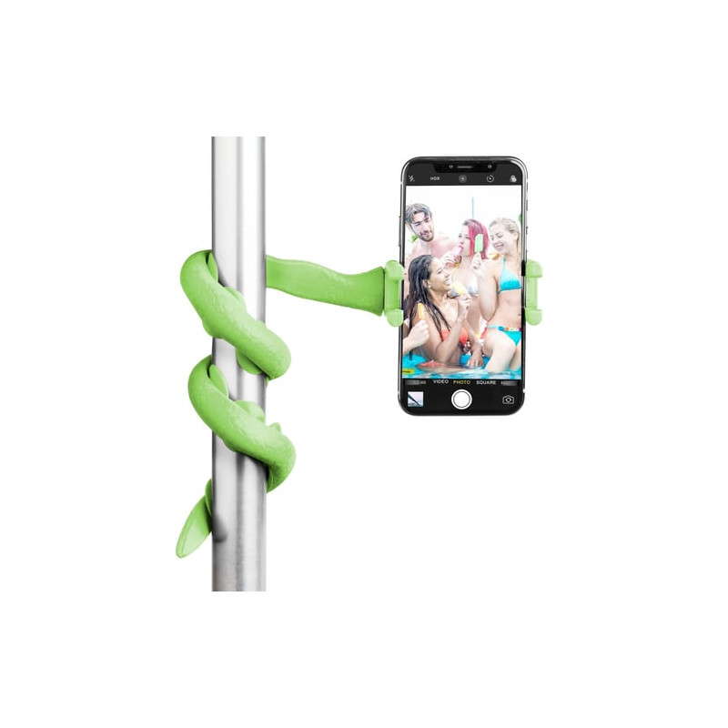 Selfie stick celly snake bastone per selfie universale verde