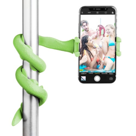 Selfie stick celly snake bastone per selfie universale verde