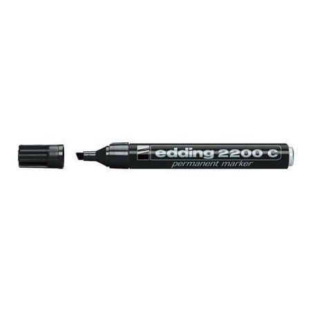 Marcatore edding 2200c nero p.scalpello [e-2200c 001]