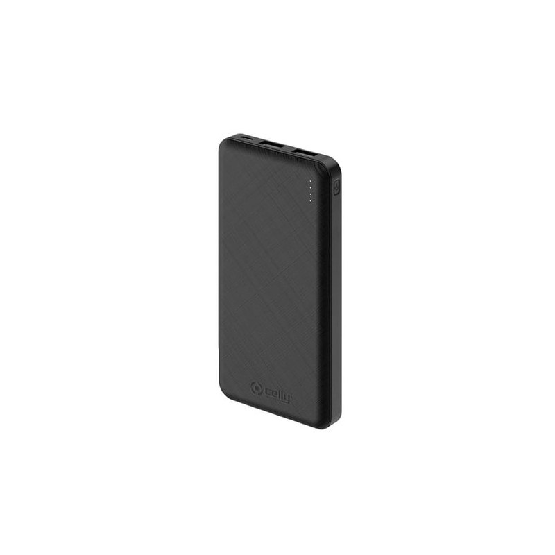 Batteria portatile celly pbe10000 nero 10000 mah